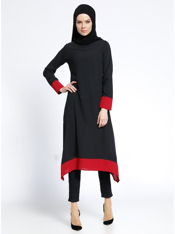 VW12249 Casual Jubah Red