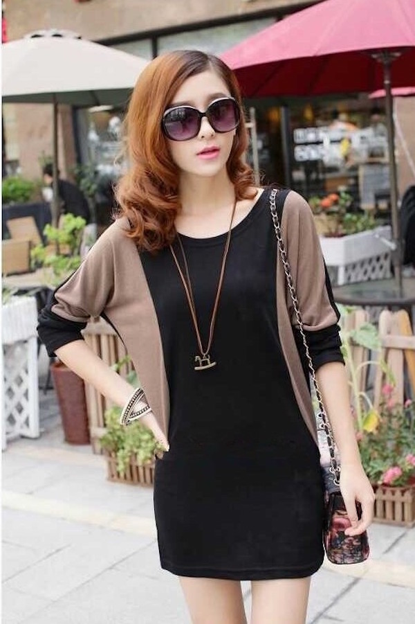 WD21347 Stylish Dress Black