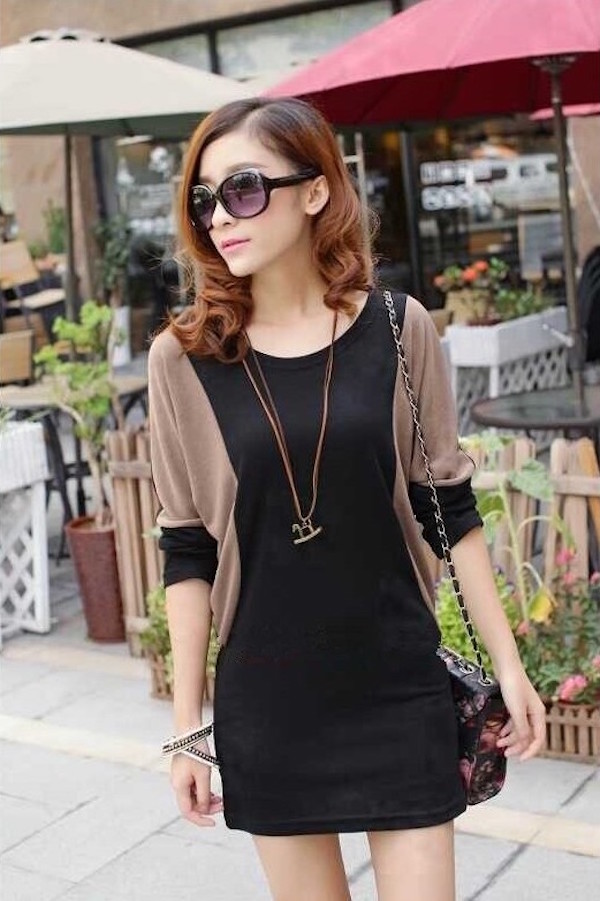 WD21347 Stylish Dress Black