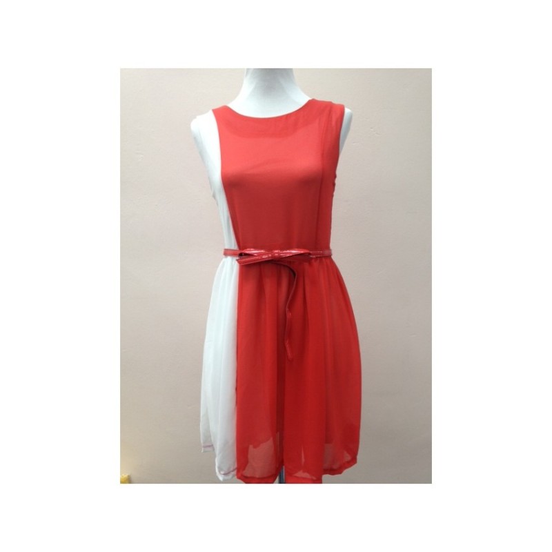 WD21348 Sweet Dress Red