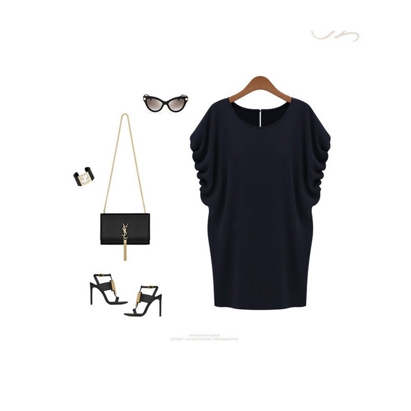 WD21360 Europe Fashion Dress Black
