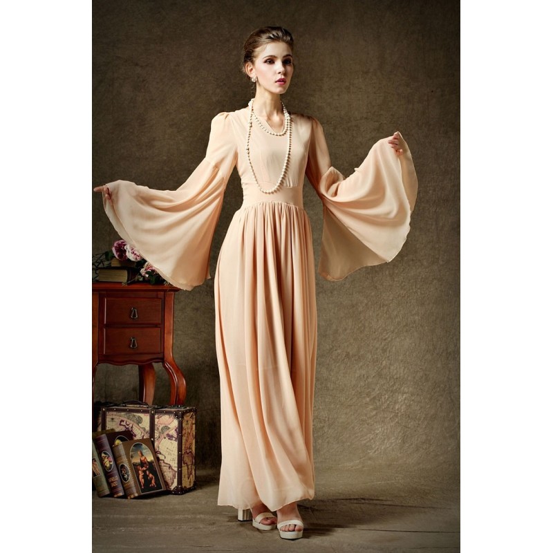 WD21368 Charming Dress Brown