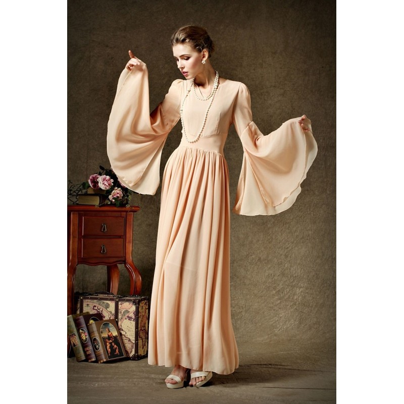 WD21368 Charming Dress Brown