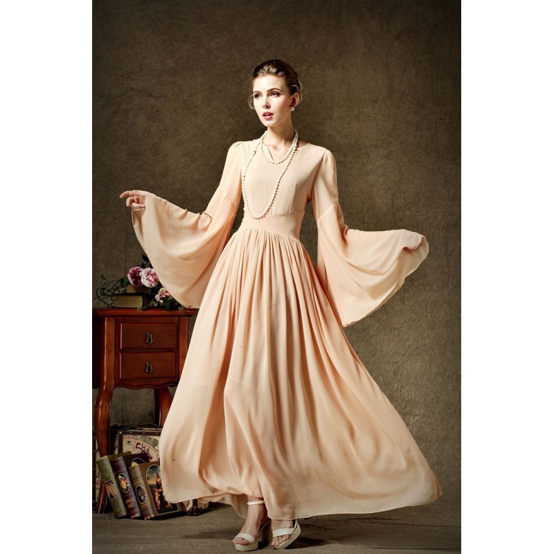 WD21368 Charming Dress Brown