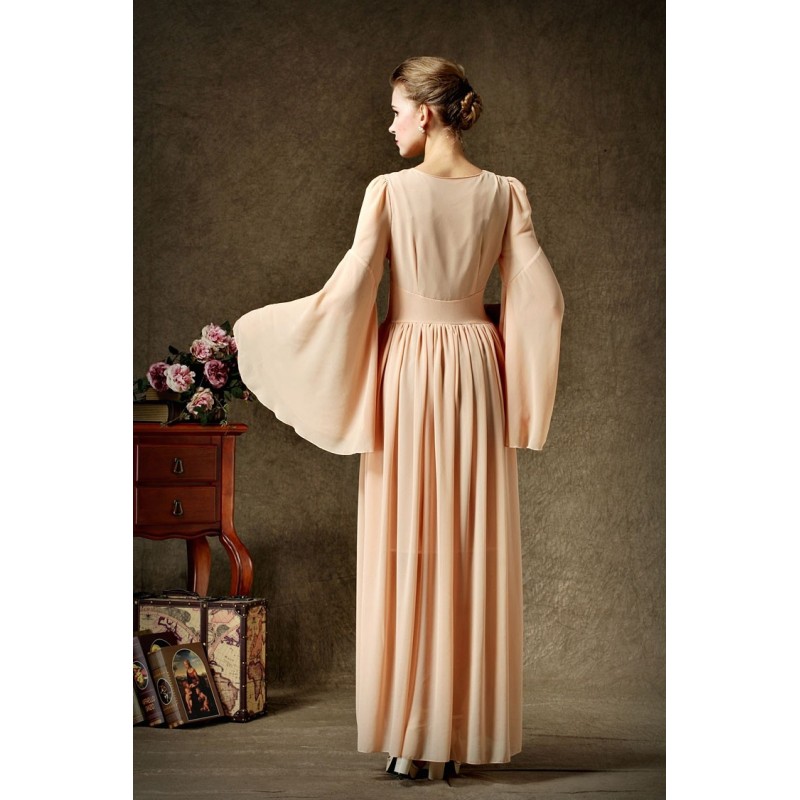 WD21368 Charming Dress Brown