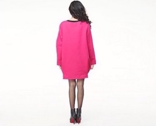 WD21416 Cute Maternity Dress Pink