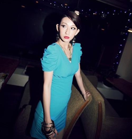 WD21419 Charming Dress Blue