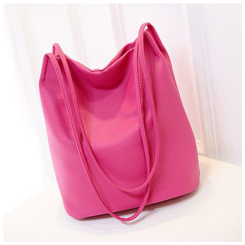 KW80302 Casual Tote Bag Hot Pink
