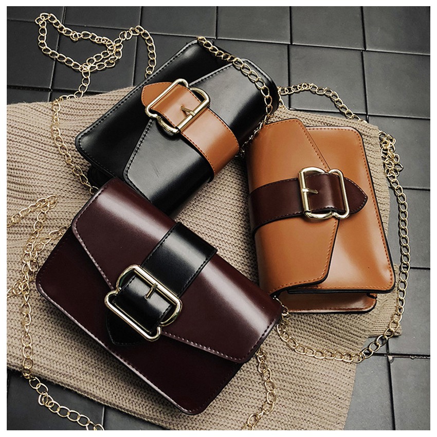 KW80308 Women Sling Bag Light Brown