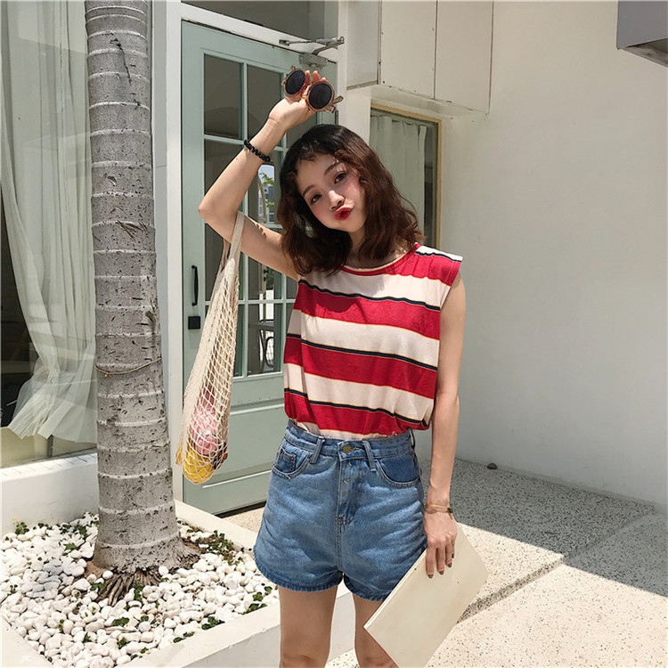 VW12257 Trendy Top Red