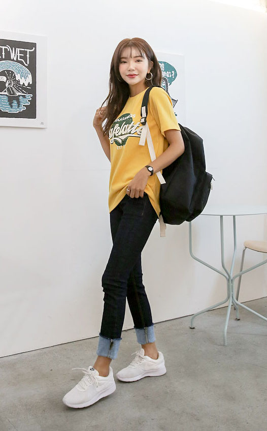 KB10085 Charming Top Yellow