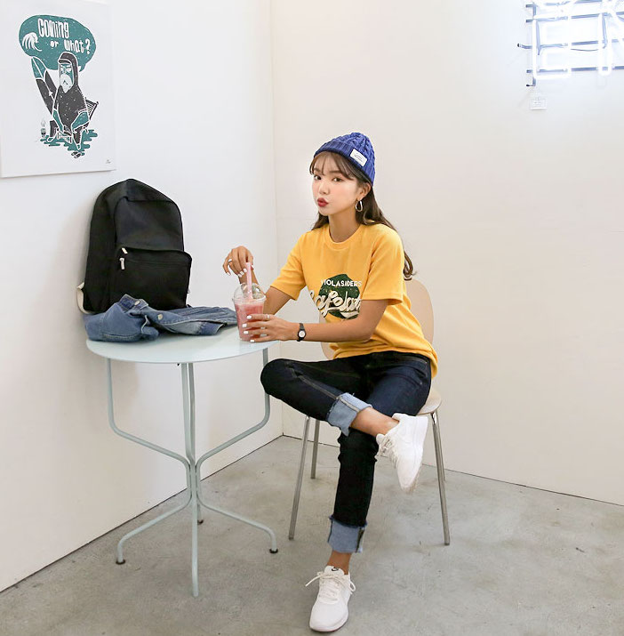 KB10085 Charming Top Yellow