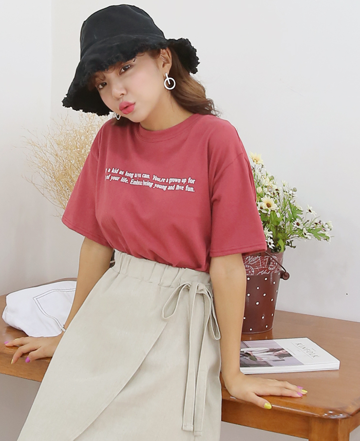 KB10088 Stylish Top Red