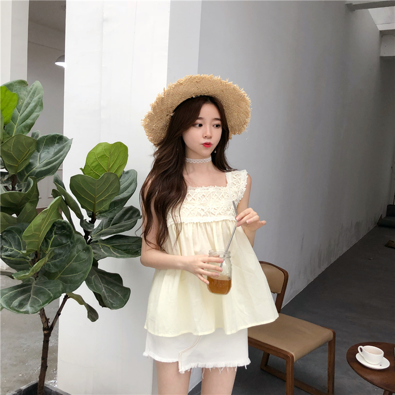 VW12256 Sweet Summer Top Yellow