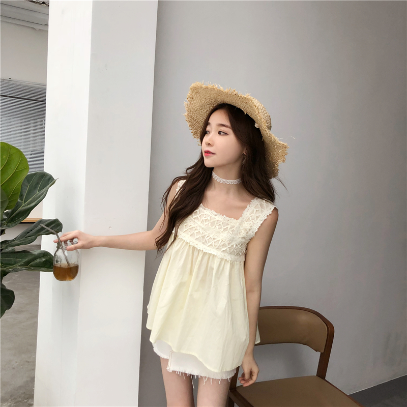 VW12256 Sweet Summer Top Yellow