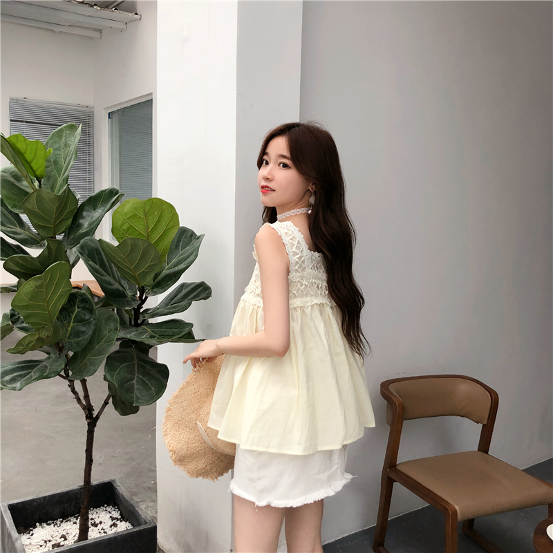 VW12256 Sweet Summer Top Yellow