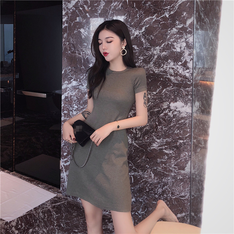 VW12263 Casual Dress Grey