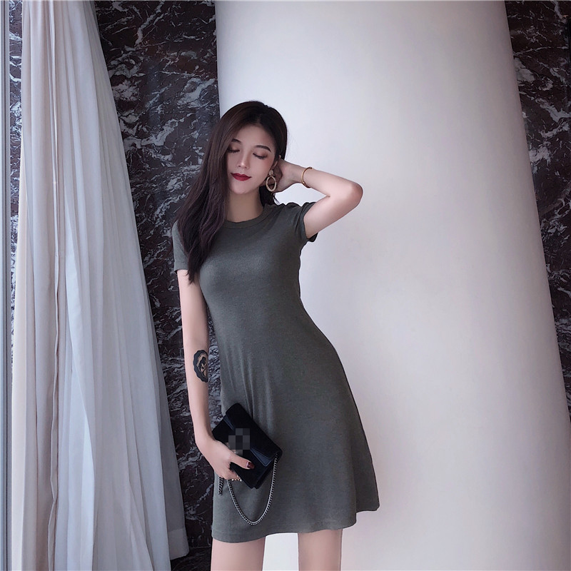 VW12263 Casual Dress Grey