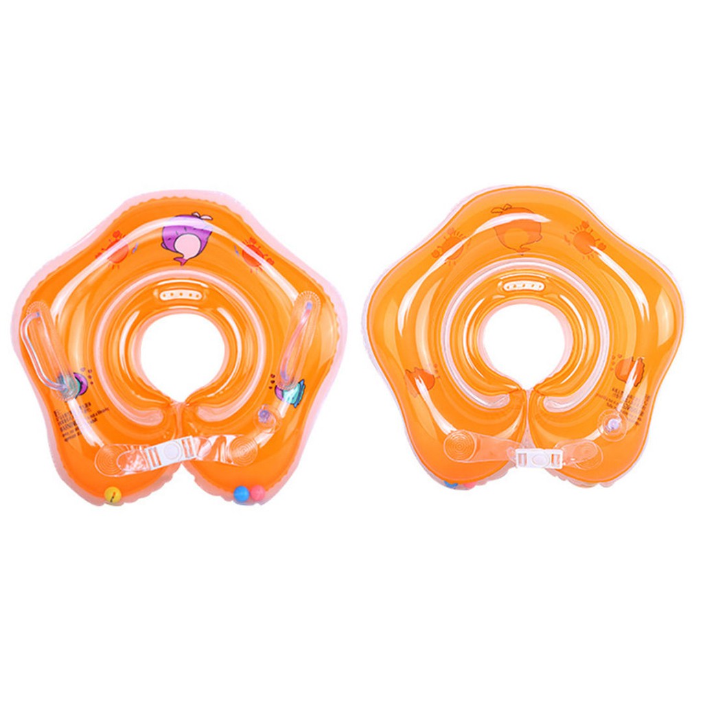 SH-616 Kids Swimming Adjustable Neck Float Orange