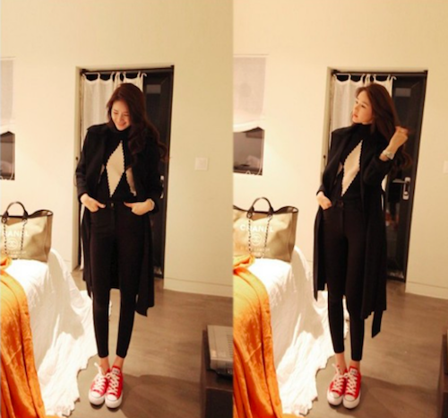 WT21453 Stylish Top Black