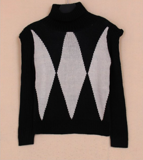 WT21453 Stylish Top Black