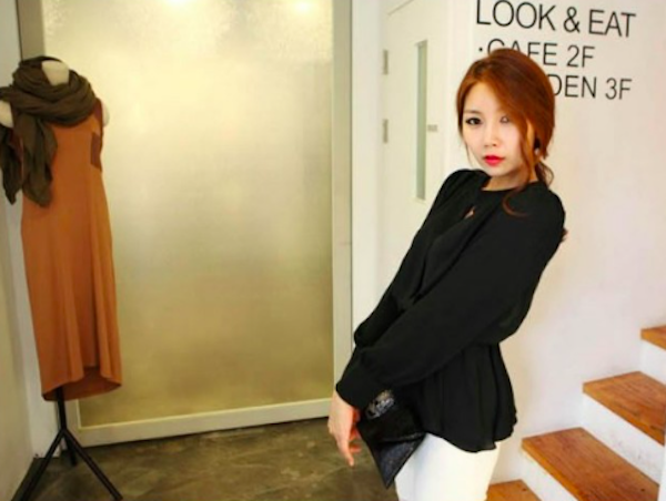 WT21461 Korea Fashion Top Black