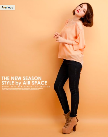 WT21463 Lovely Chiffon Top Pink