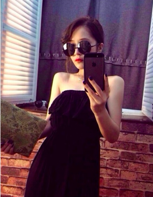 WD21476 Fashion Tube Dress Black