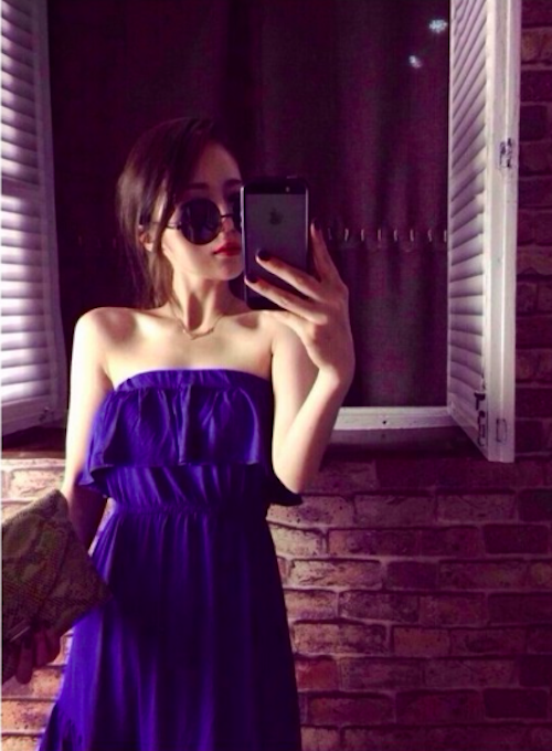WD21476 Fashion Tube Dress Blue