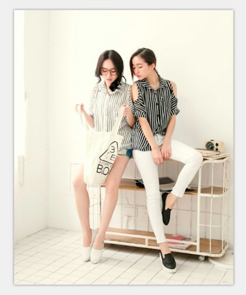 WT21479 Stylish Casual Top Black