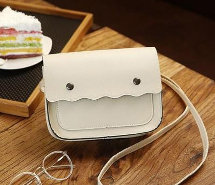 KW80330 Women Sling Bag Cream