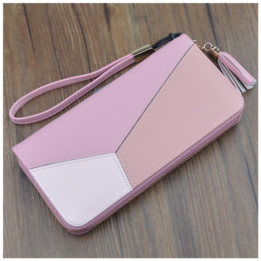 KW80340 Women Long Purse Light Pink