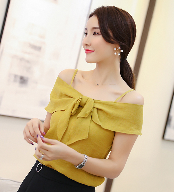 GW2230 Pretty Blouse Yellow