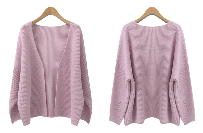 KB10107 Charming Cardigan Purple