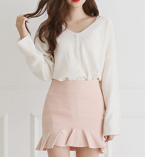 KB10108 Trendy Top Ivory