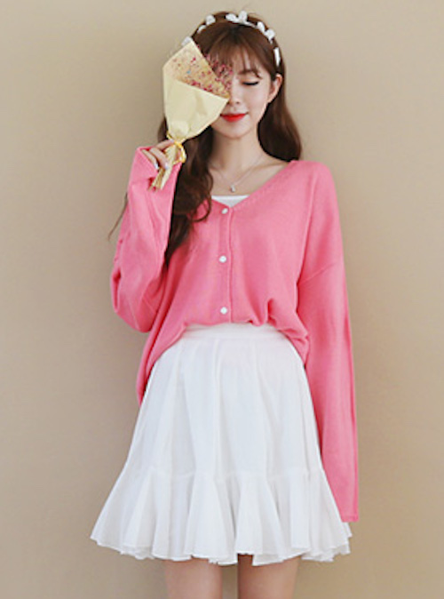 KB10108 Trendy Top Pink