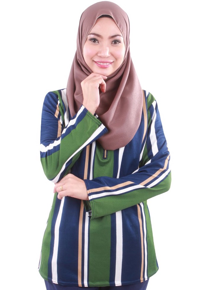 MH087 Stylish Blouse Green