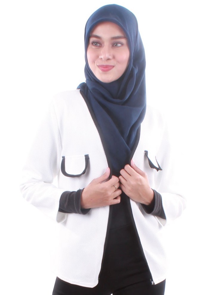 MH118 Trendy Jacket White