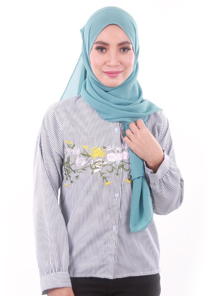 MH125 Fashion Blouse Black