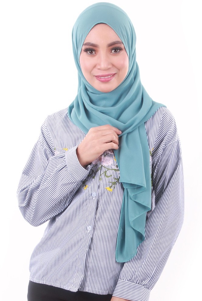 MH125 Fashion Blouse Navy Blue