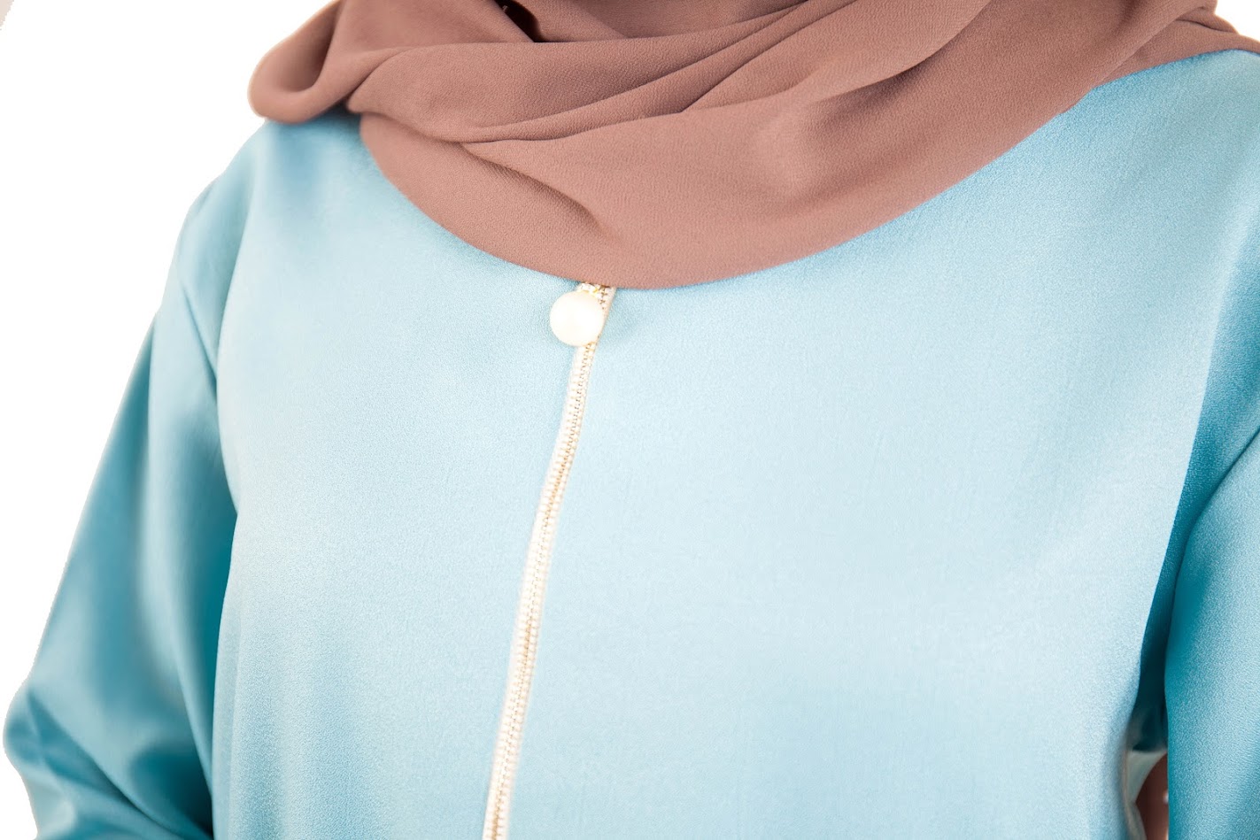 QA-399 Women Stylish Fashion Blouse Dust Blue