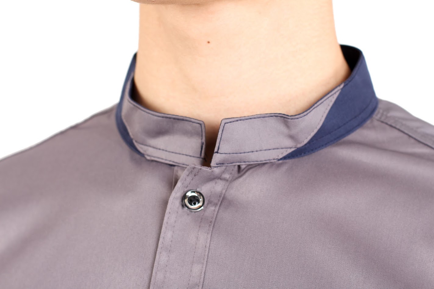 QA-408 Men Fashion Kurta Blue