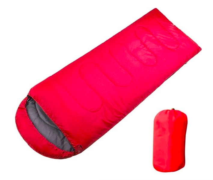 SA-102 Outdoor Waterproof Portable and Water Resistant Sleeping Bag Red