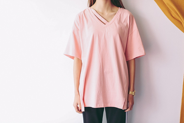 VW12268 Stylish Top Pink