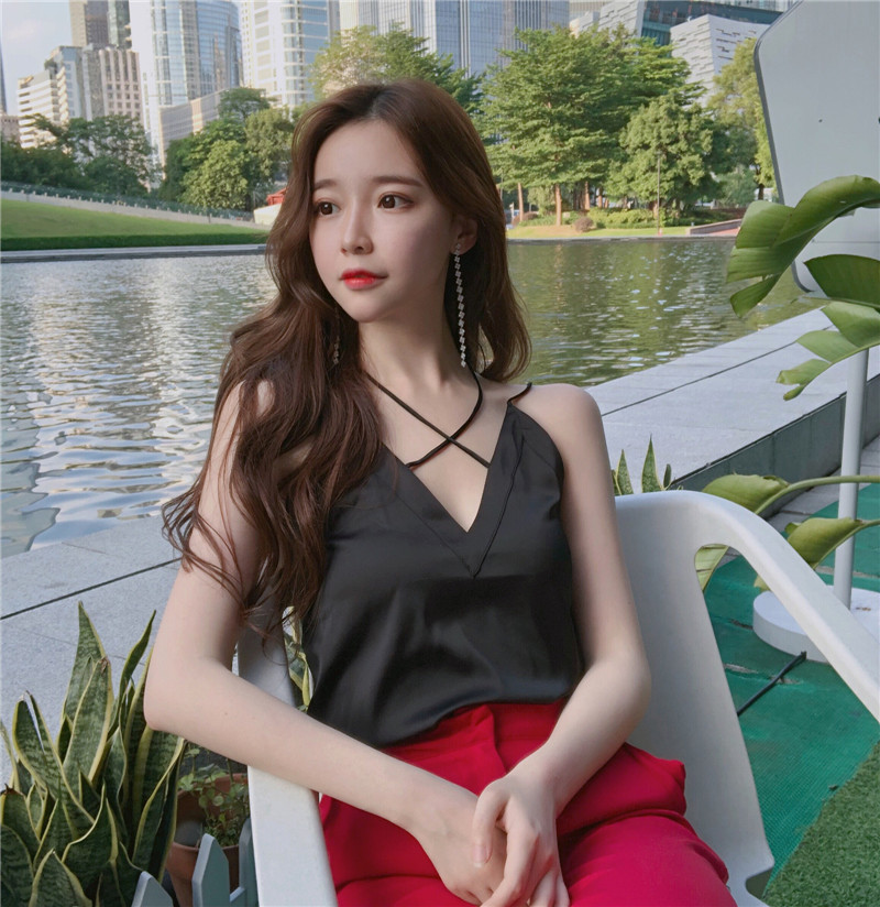 VW12270 Sexy Top Black