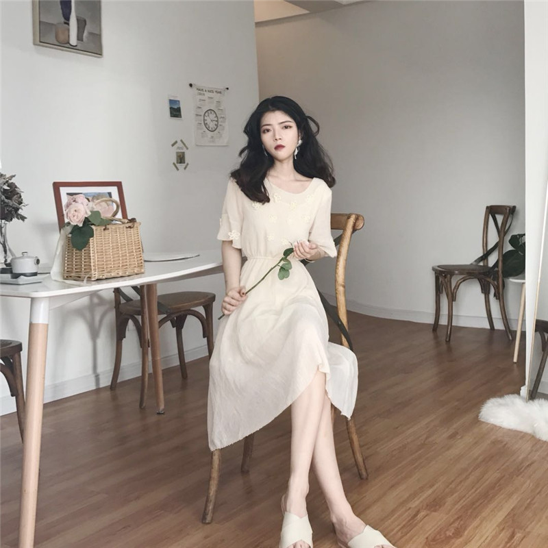 VW12277 Lovely Dress Almond