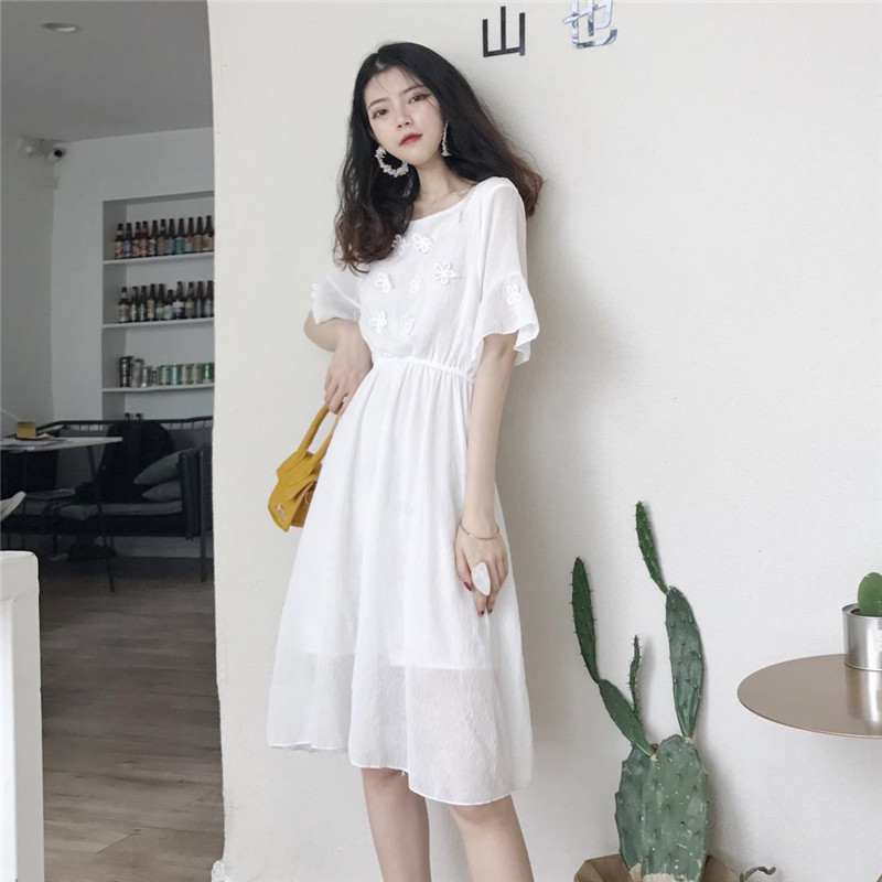 VW12277 Lovely Dress White