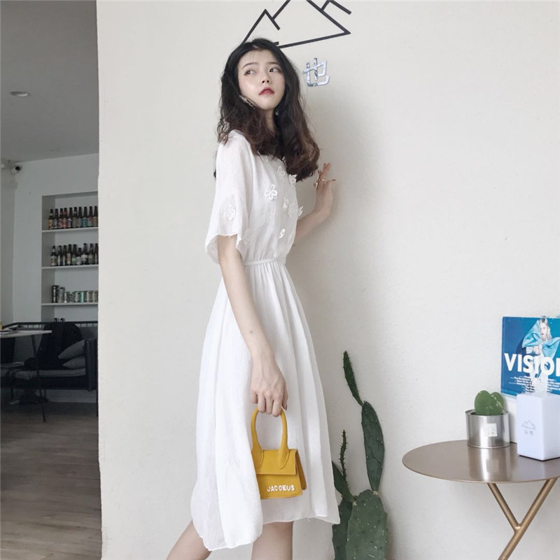 VW12277 Lovely Dress White