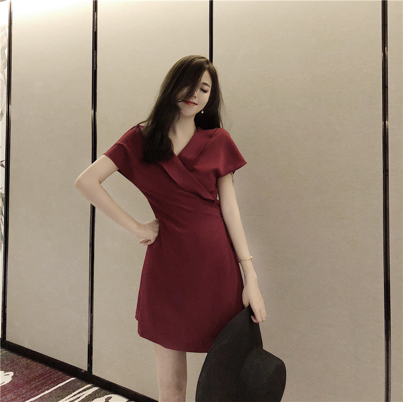 VW12283 Vintage Dress Red