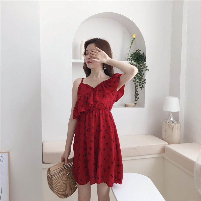VW12285 Charming Dress Red